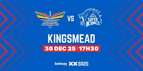 Durban's Super Giants vs Joburg Super Kings