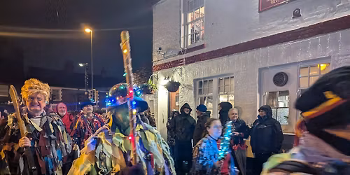 Sompting Village Morris - Wassail! at the Vine on Tarring High Street