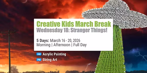 Creative Kids: Stranger Things and Beyond!