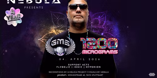 NEBULA 4 YEAR ANNIVERSARY w\/ GMS & 1200 Micrograms