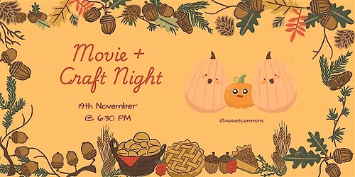 FREE Movie + Craft Night