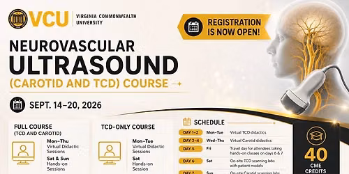 Neurovascular Ultrasound (Carotid and TCD) Course