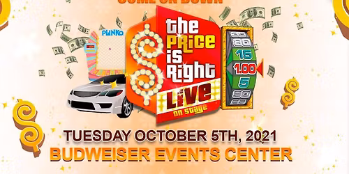 Parking The Price Is Right Live