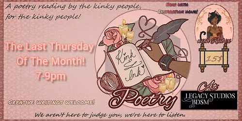 Kink & Ink Poetry Readings October