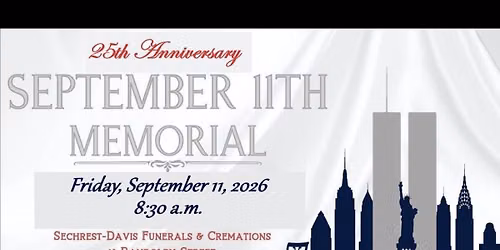 September 11th 25th Anniversary Memorial 