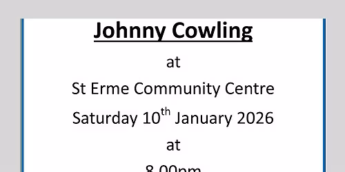 Johnny Cowling Night 