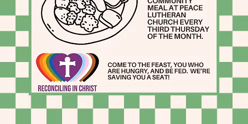 FREE Community Meal - 3rd Thursdays! 