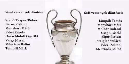 Darts G\u00e1la(Kozi Steel \u00e9s Soft Darts versenyek d\u00f6nt\u0151sei)