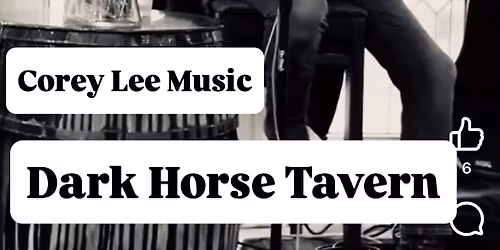 Live Music: Corey Lee Music