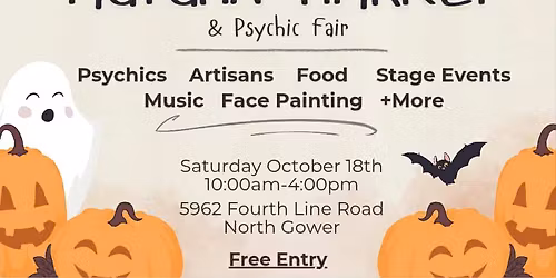 Autumn Market & Psychic Fair (at Sugar Bones Farm)