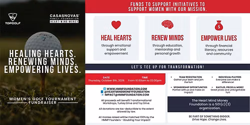 WOMEN\u2019S GOLF TOURNAMENT FUNDRAISER