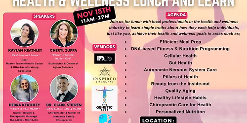 Health & Wellness Lunch and Learn