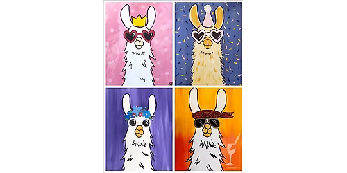 Llama Fun - Paint and Sip in San Antonio | Classpop!\u2122