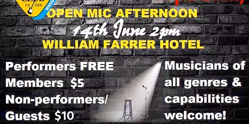 Bidgee Blues & Roots Club June Open Mic Afternoon