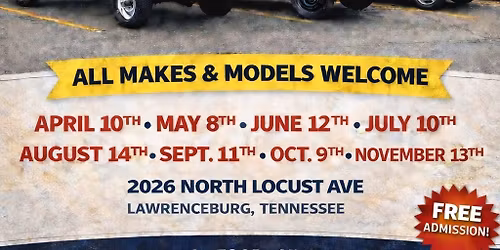 Lawrence County Classic Car Club Cruise-in