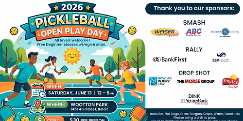 Pickleball Open Play Day