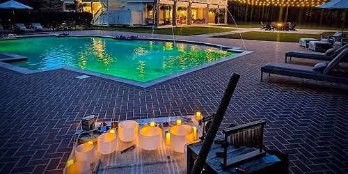 Sunset Sound Bath & Full Moon Moment | Poolside at the May River Manor