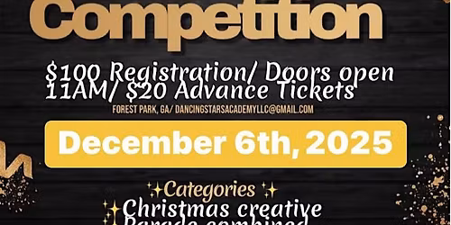 Dancing Stars Academy Presents: Christmas Majorette Dance Competition