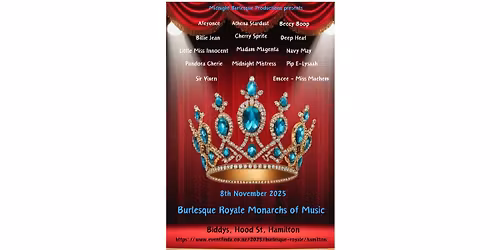Burlesque Royal Monarchs of Music