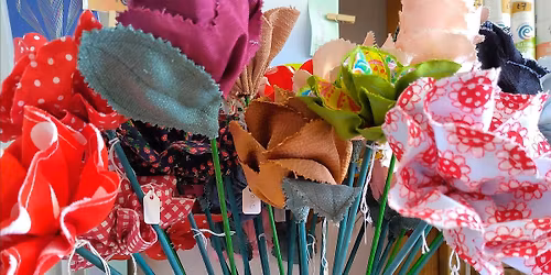 Learn to make fabric flowers