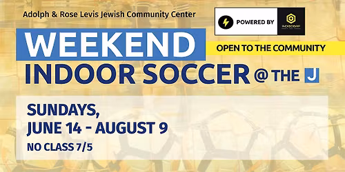 Weekend Indoor Soccer @ the J - Powered by Indigo Gap