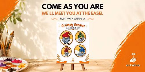 Gnome Ornaments Paint and Sip at Eleven Winery | Bainbridge Island WA
