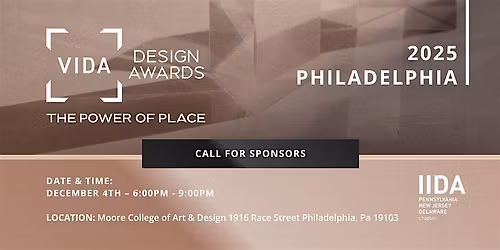 2025 Visionary Interior Design Awards - CALL FOR SPONSORS