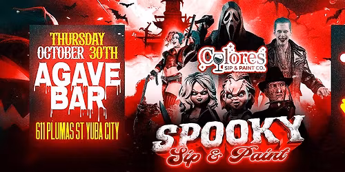 Spooky Sip & Paint in Yuba City