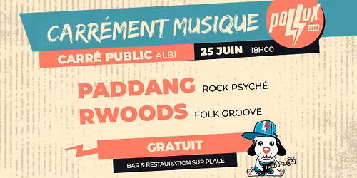 PADDANG + RWOODS [CARR\u00c9MENT MUSIQUE]