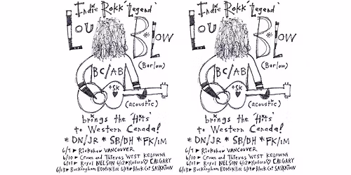 Lou Barlow of Dino Jr \/ Sebadoh Live at Black Cat Tavern - Saskatoon, SK