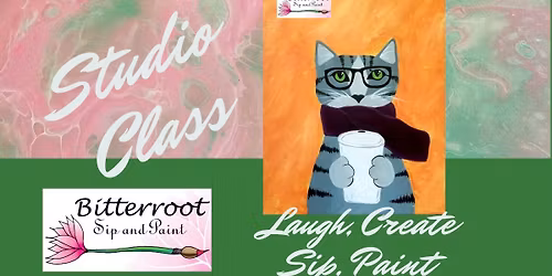 Studio Class- Hipster Cat