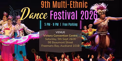 9th Multi-Ethnic Dance Festival 2026 at VICTORY CONVENTION CENTRE