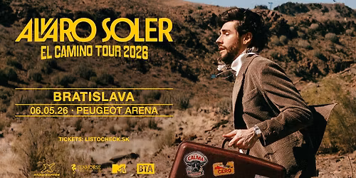 Alvaro Soler: El Camino Tour 2026 \u2022 Bratislava