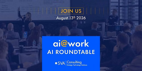 AI Roundtable with SVA Consulting