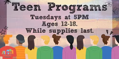 Teen Craft Night: Tree Treats! Ages 12 -18 Only!