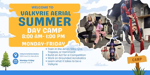 Valkyrie Aerial Acrobatics Summer Camp