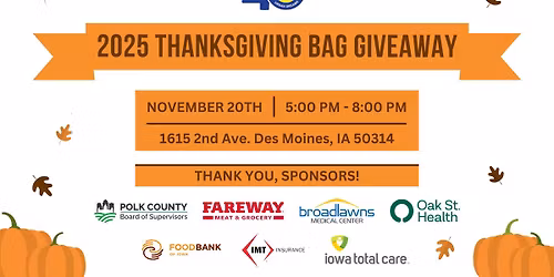 Thanksgiving Bag Giveaway