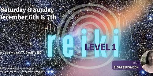 Usui Reiki Level 1 w. Elsa