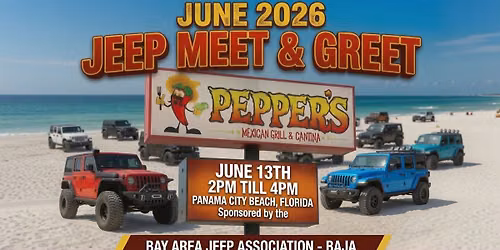 June Jeep Meet @ Peppers Mexican PCB