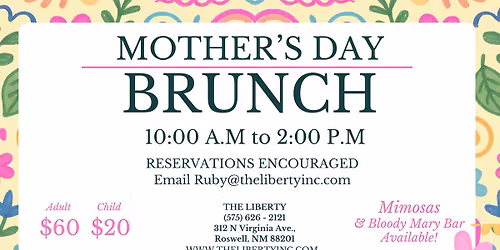 Mother's Day Brunch at The Liberty