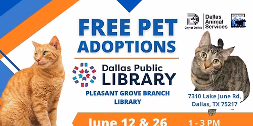 Paws & Pages Cat Adoption Event