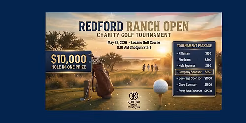 Redford Ranch Open Charity Golf Tournament