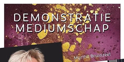 demonstratie mediumschap door Myrthe Bruinzeel & Greetje Grootjans versum