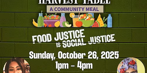 Harvest Table: A Community Meal