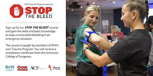 Stop the Bleed - November 12