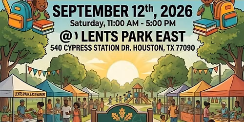Where My Cousins At?  Community Back-to-School Event - HOU - Vendors