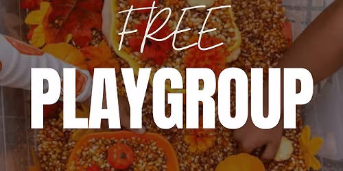 FREE Playgroup- Fall Sensory Bins