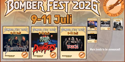 Bomber fest 9-11 Juli
