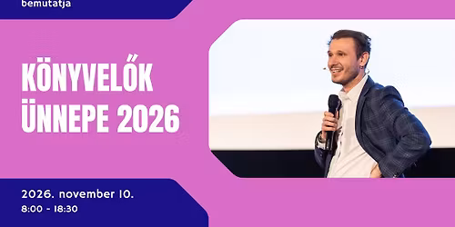 K\u00f6nyvel\u0151k \u00dcnnepe 2026