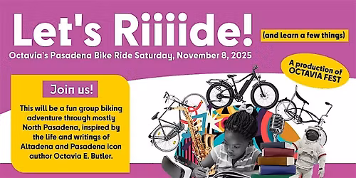 Octavia's Pasadena Bike Ride